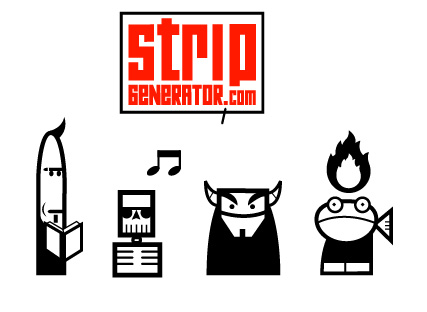 stripgenerator stripgenerator Minha primeira tirinha: Disputa nerd #01