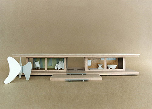 7401963 8c2996b0a2 o Miniaturas de casas inspiradas na Bauhaus
