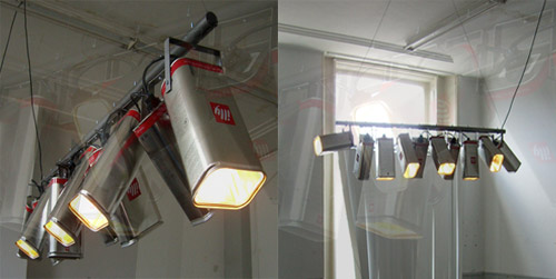 8017745 7f812cc6ab o Luminária com latas de café