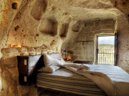 hotel caverna le grotte della civita 1 Hotel dentro de uma caverna na Itália