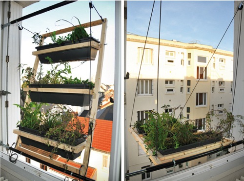 horta janela 02 Tá faltando espaço para fazer uma horta?